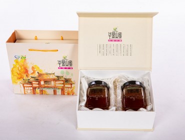 中蜜華鎣山書(shū)信禮盒五倍子蜜150g*2瓶